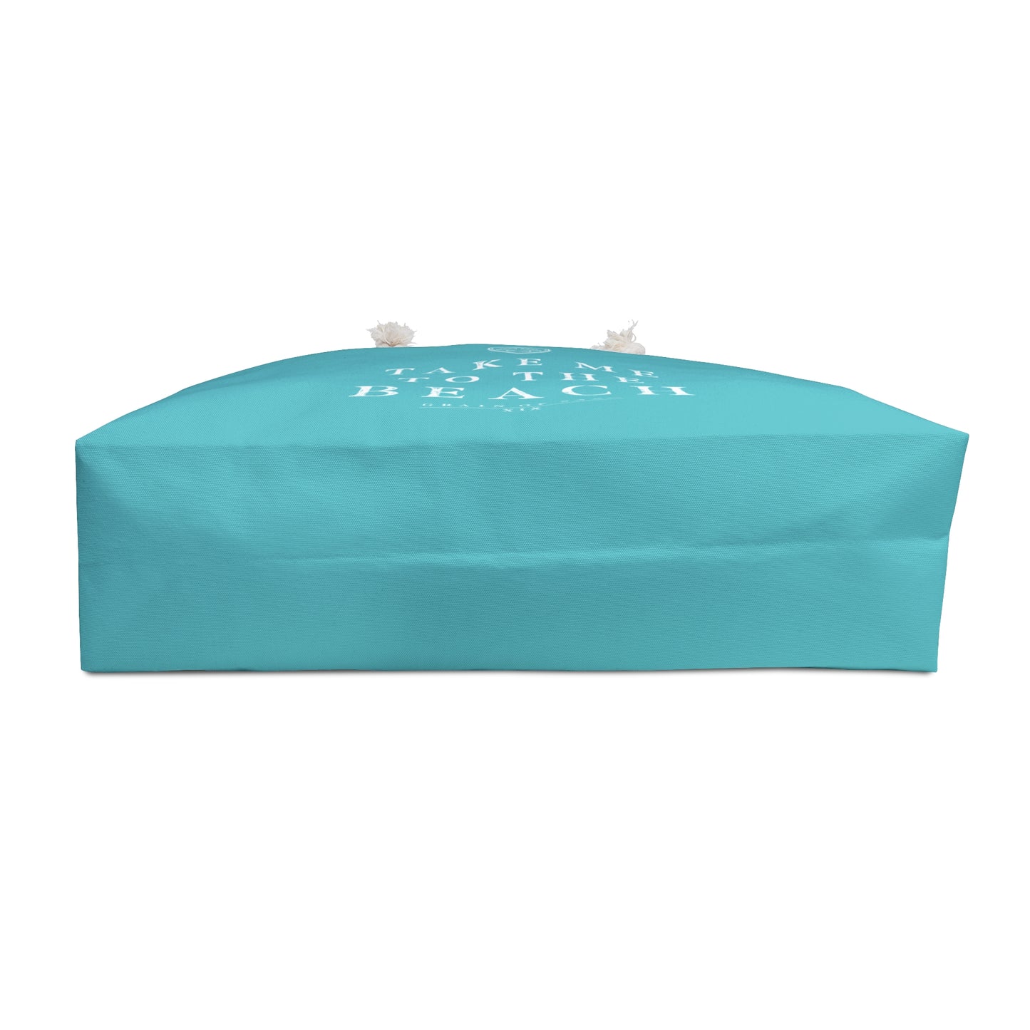 Take Me To The Beach Weekender Bag — Large Turquoise Beach Tote
