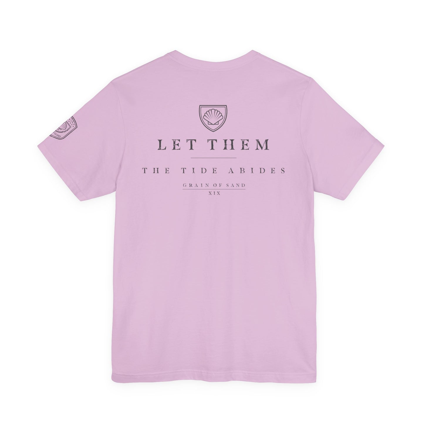 Let Them: The Tide Abides | Coastal Minimalist Tee