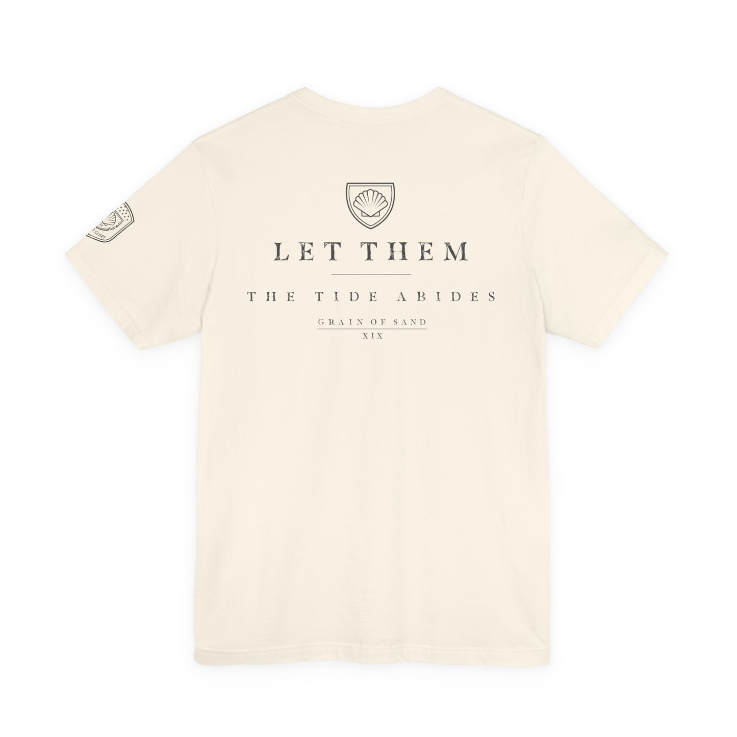 Let Them: The Tide Abides | Coastal Minimalist Tee