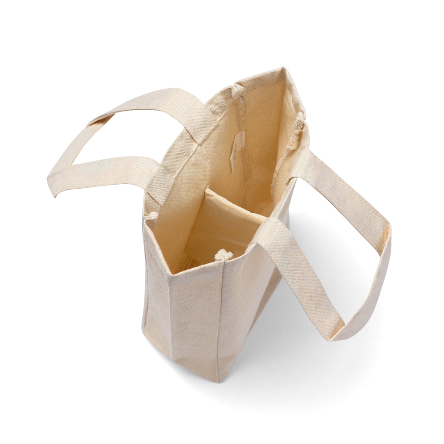 Happiness Comes in Waves - Double Wine Tote Bag, Canvas Bottle Carrier