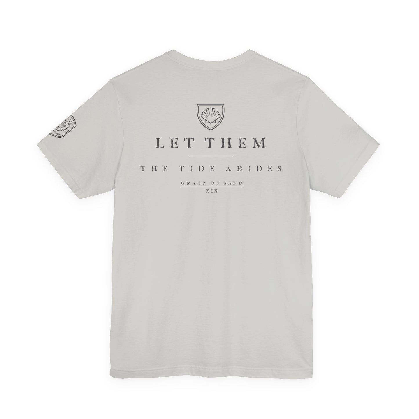 Let Them: The Tide Abides | Coastal Minimalist Tee