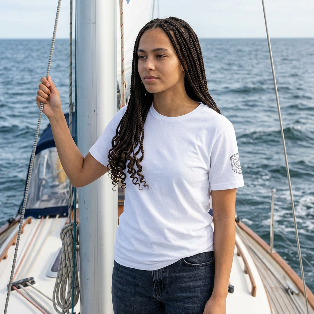 Let Them: The Tide Abides | Coastal Minimalist Tee