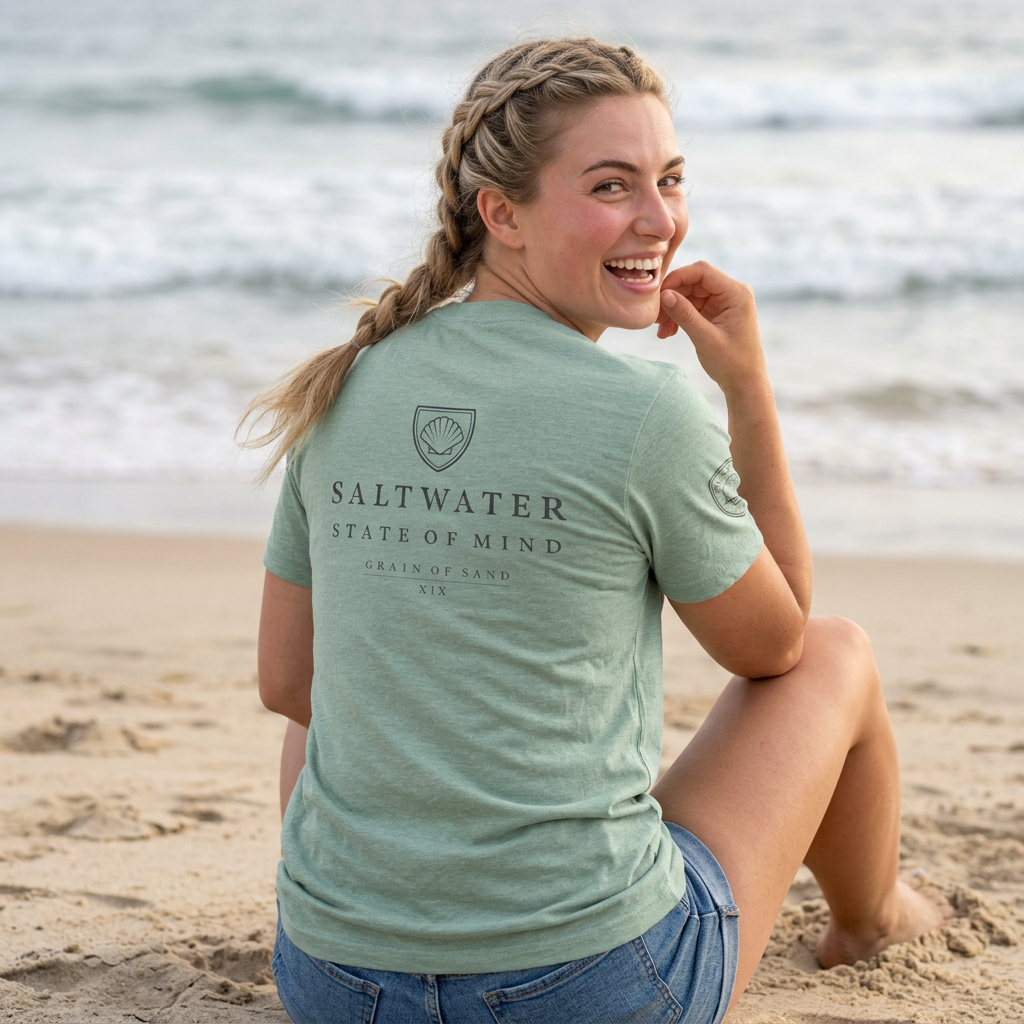 Saltwater State of Mind | Coastal Tee