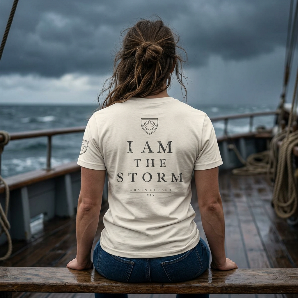 I Am The Storm | inspirational tee