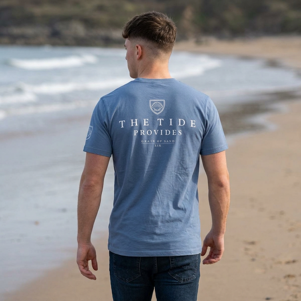 The Tide Provides | Coastal Beach Tee