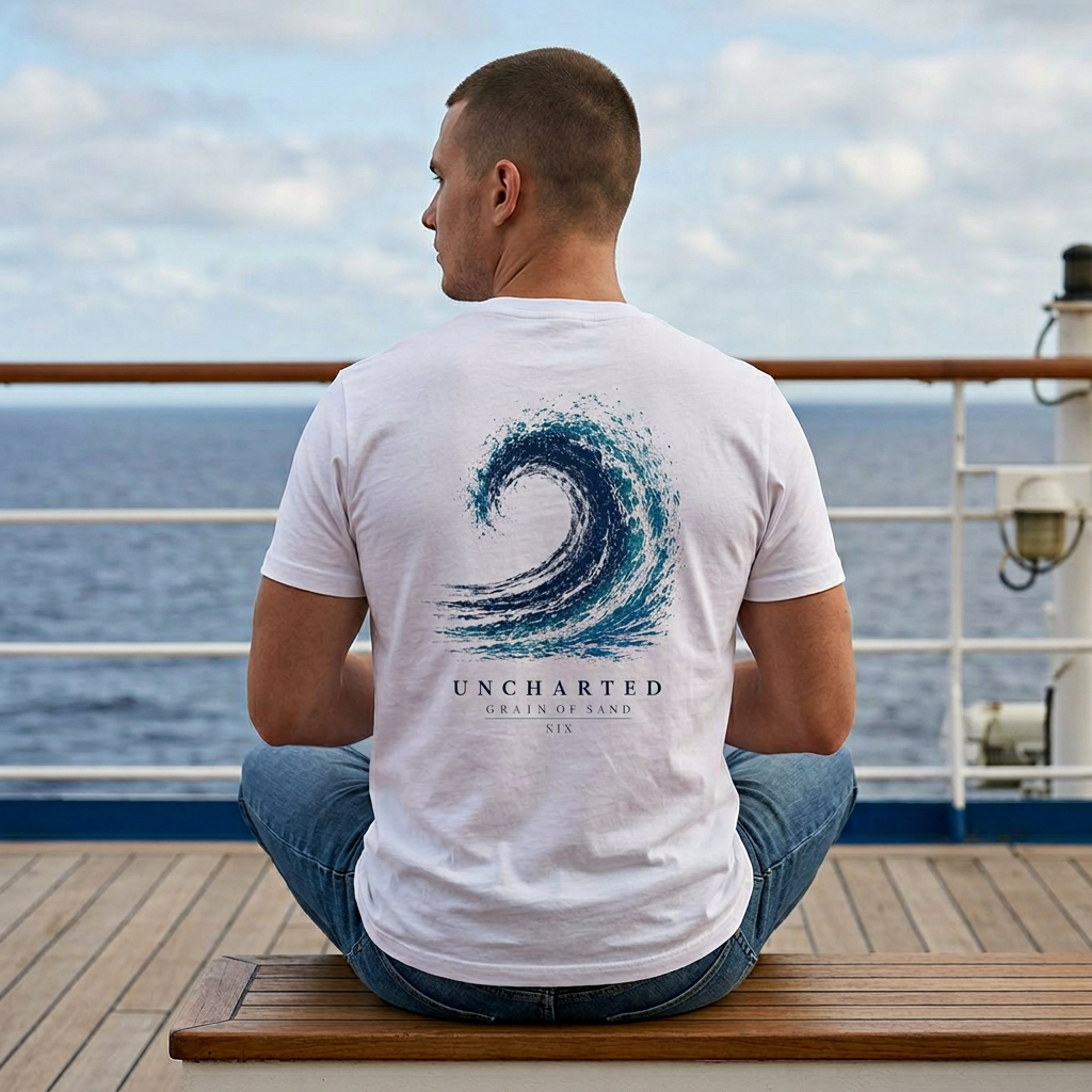 UNCHARTED Signature Wave Tee