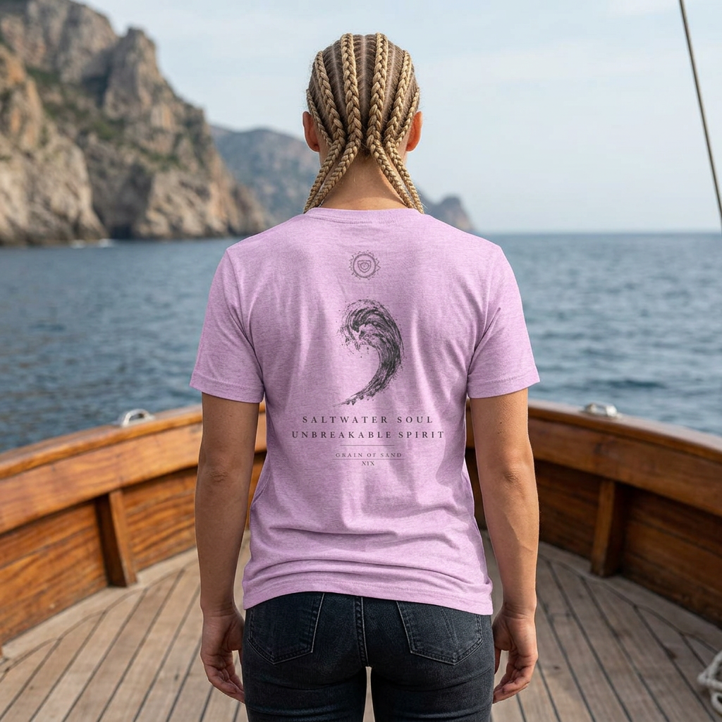 Saltwater Soul; Unbreakable Spirit Tee