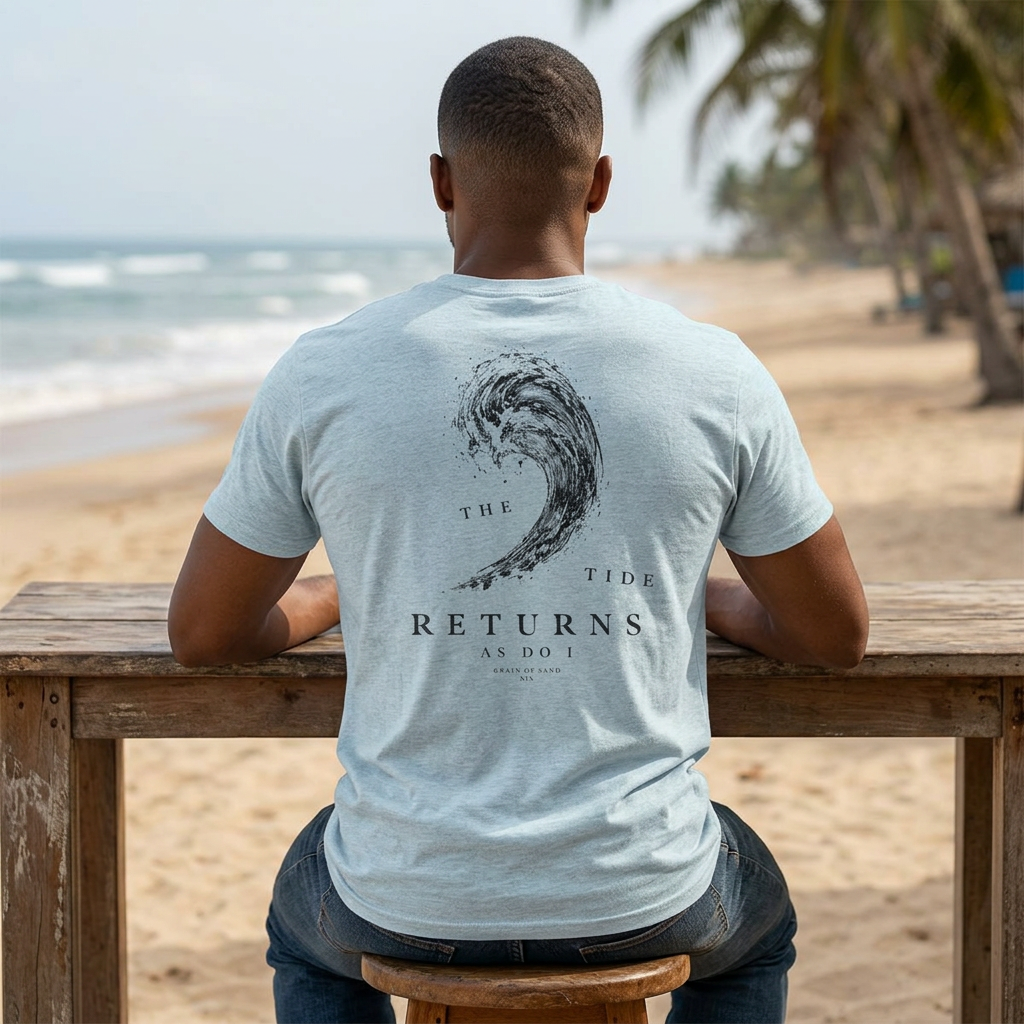 The Tide Returns, As Do I - Big Wave Tee