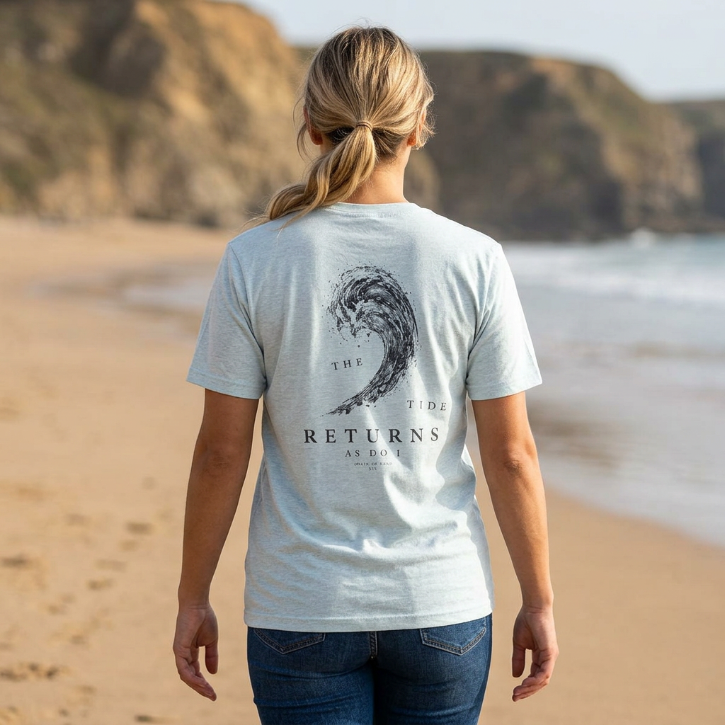 The Tide Returns, As Do I - Big Wave Tee