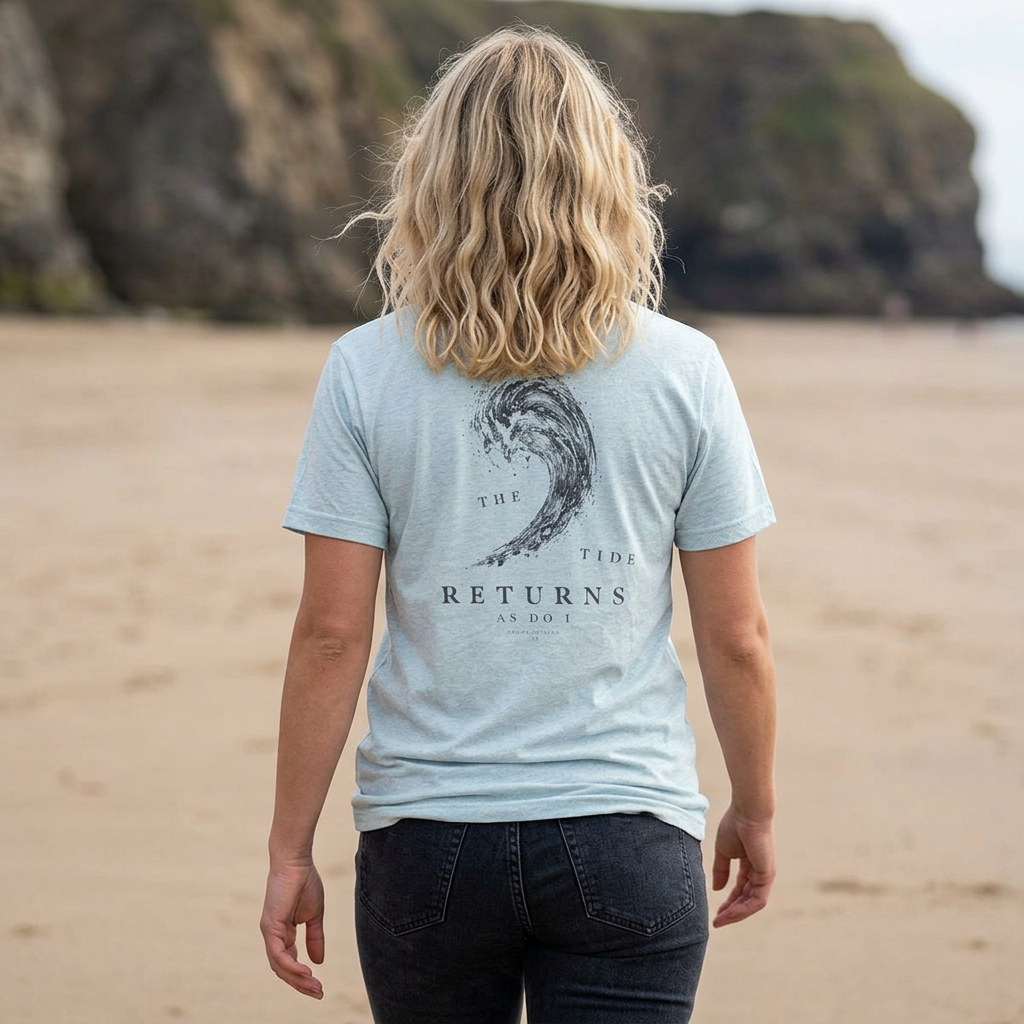 The Tide Returns, As Do I - Big Wave Tee