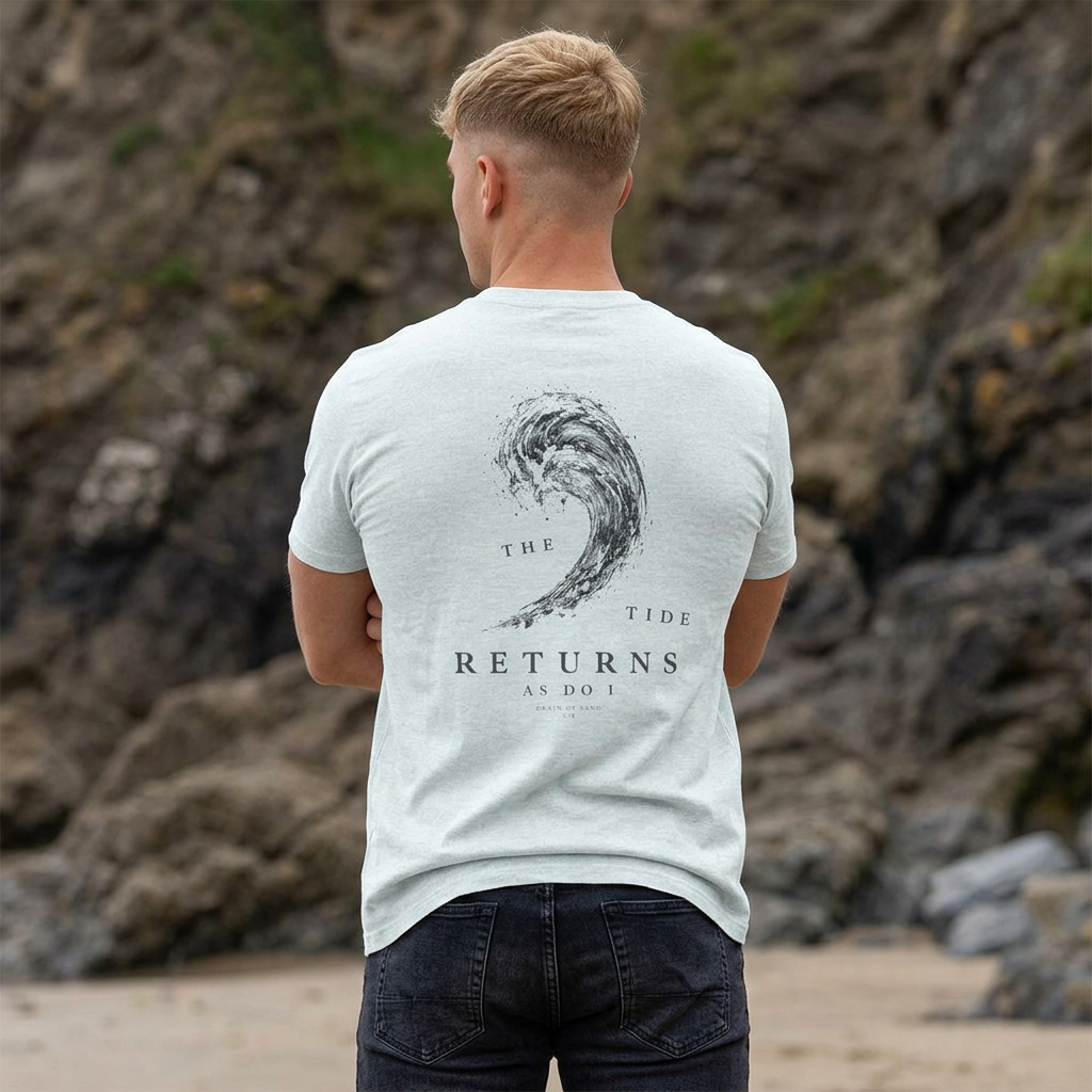 The Tide Returns, As Do I - Big Wave Tee