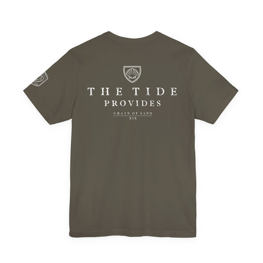 The Tide Provides | Coastal Beach Tee