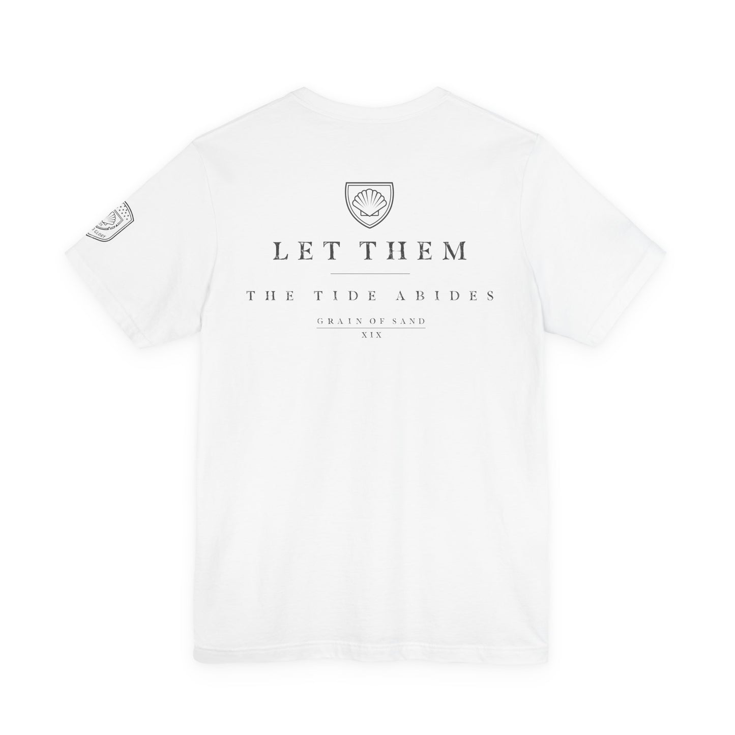 Let Them: The Tide Abides | Coastal Minimalist Tee
