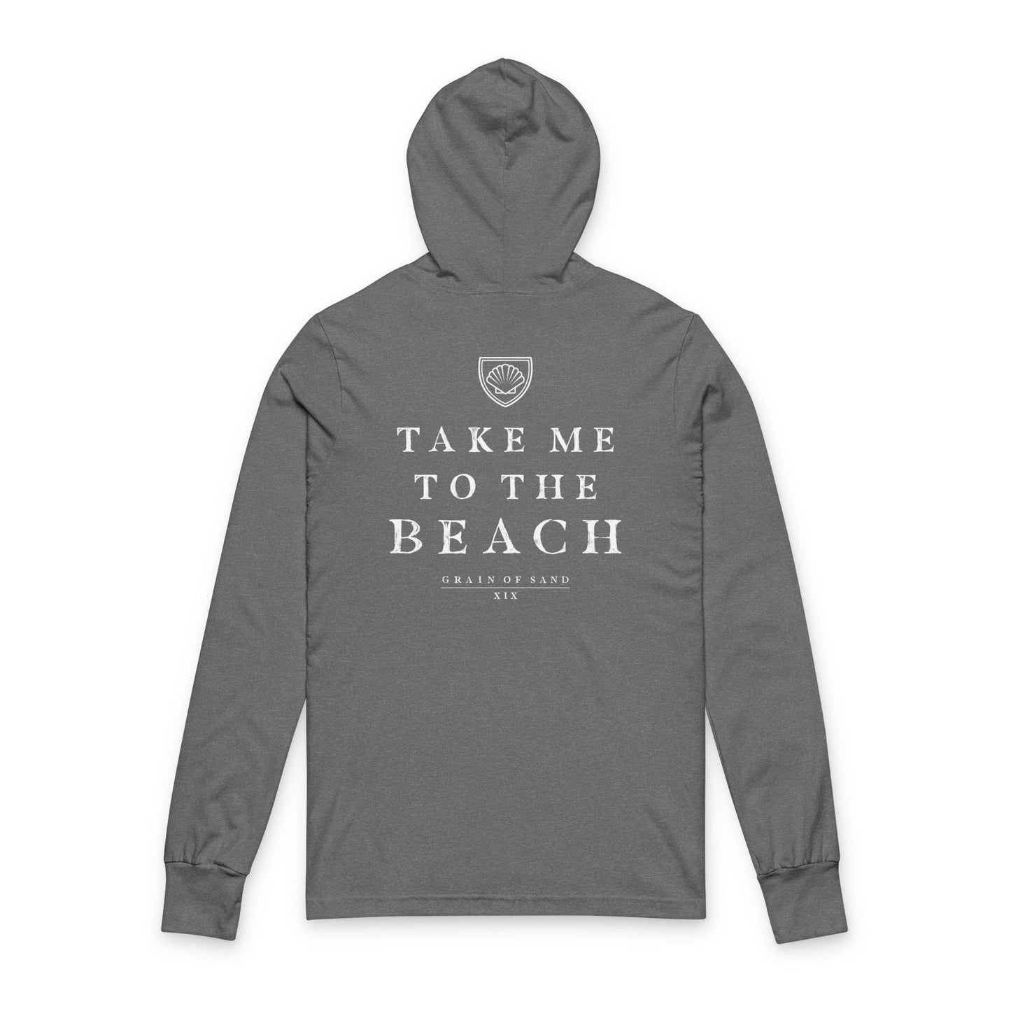 Take Me To The Beach | Hooded Long Sleeve Tee