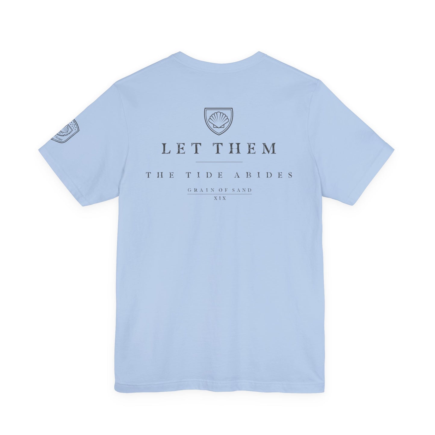 Let Them: The Tide Abides | Coastal Minimalist Tee